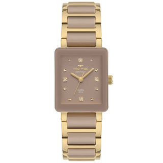 Relógio Technos Feminino Cerâmica Dourado - 2035NCQ/2N
