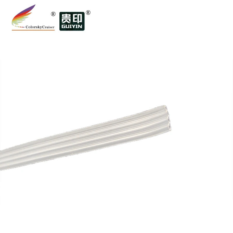 (ACC-4) Tubo de borracha CISS de 4 linhas para impressora jato de tinta CISS, para Canon, HP, Epson, Brother, 2m/unidade