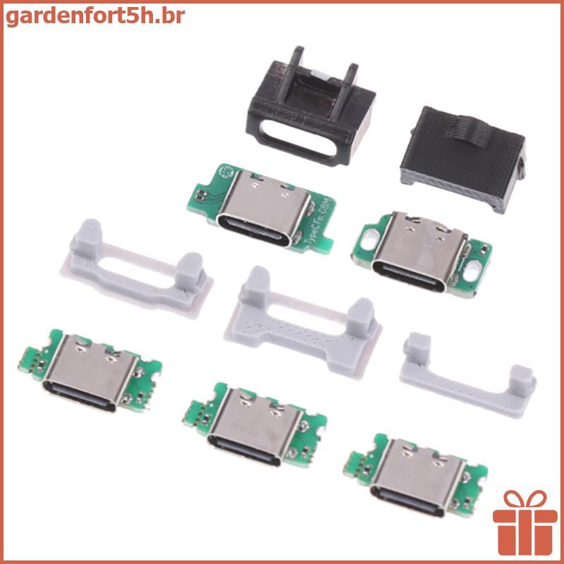 GARDE 1 Conjunto Para 3DS Novo 3DS XL GBA SP GBM Porta De Carregamento Substituição Converter USB-C Modelo Tipo Soet ,