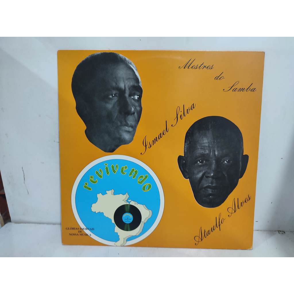 Disco LP: Ataulfo Alves / Ismael Silva – Mestres Do Samba