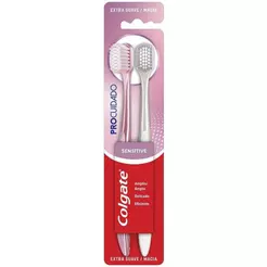 Escova Dental Colgate Pro Cuidado Sensitive Com Cerdas Extra Macias 2 Unidades