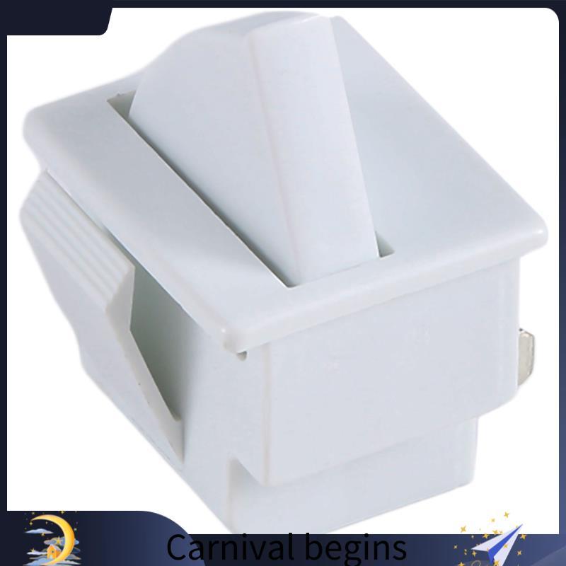 [eileenj3] Interruptor De Luz Da Lâmpada Porta Do Refrigerador Peça De Reposição Para Geladeira Cozinha 5A 125V