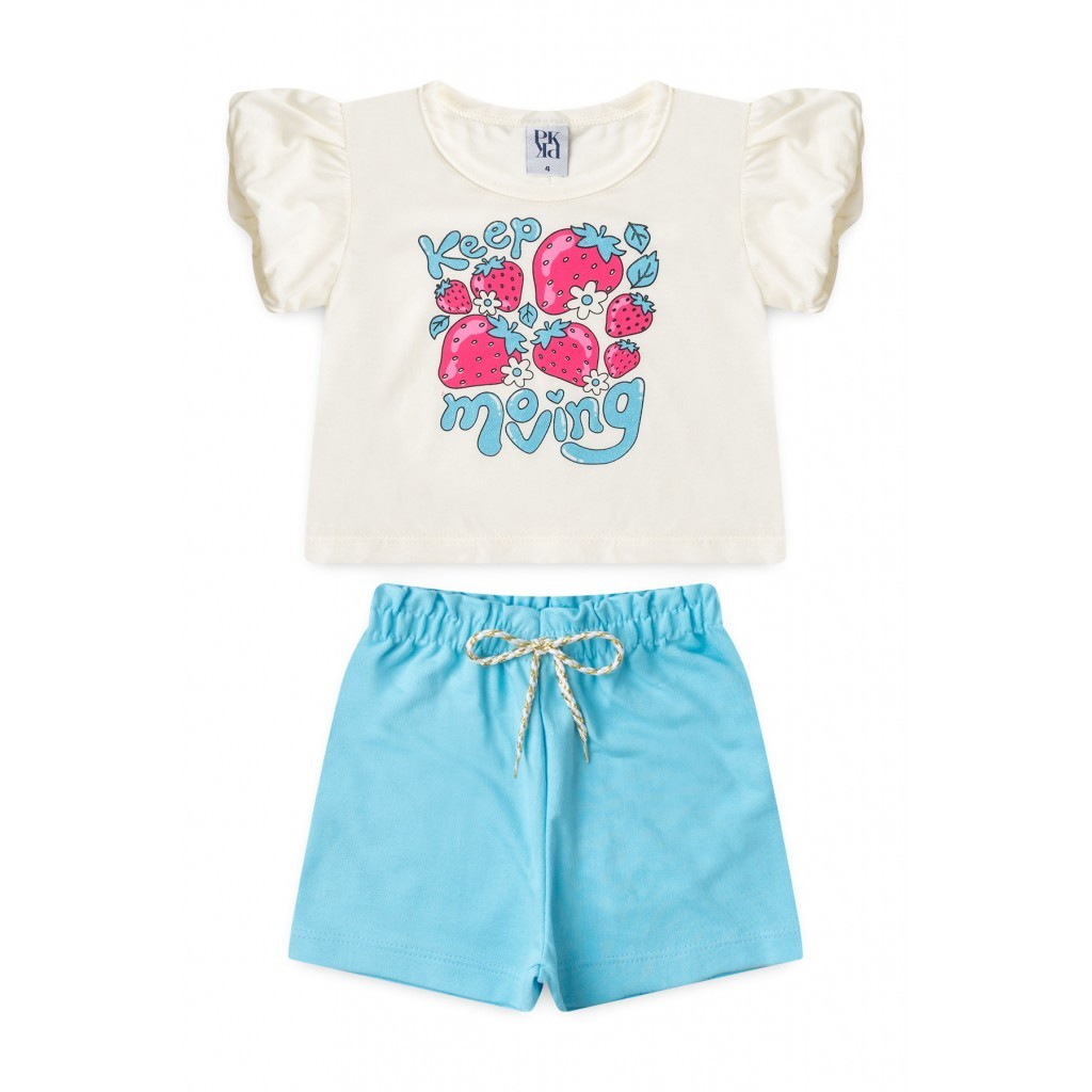 Conjunto Infantil Feminino Doçura Da Infância em Oferta na Shopee