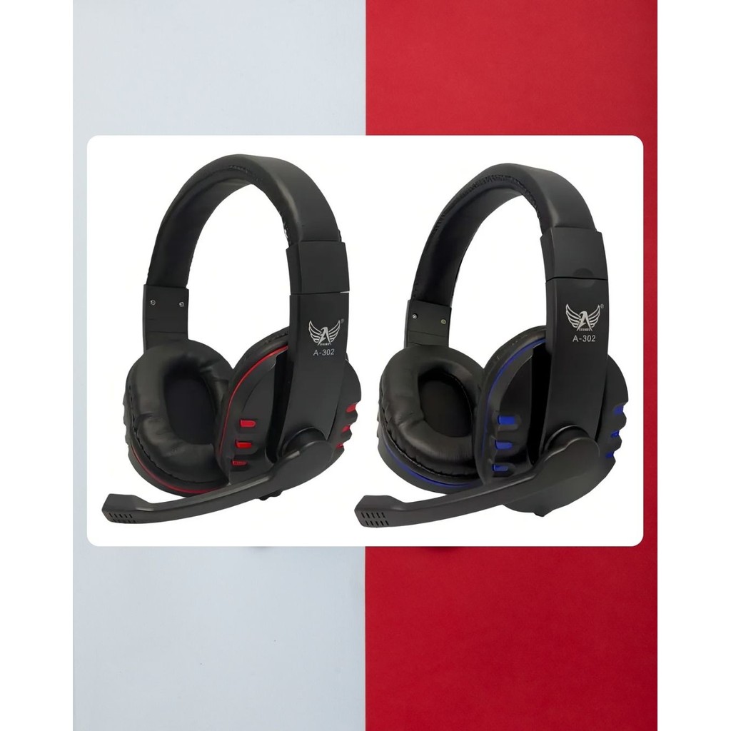Headset Fone Gamer Led RGB com microfone USB e P2 Para PC Computador Celular Headphone Videogame