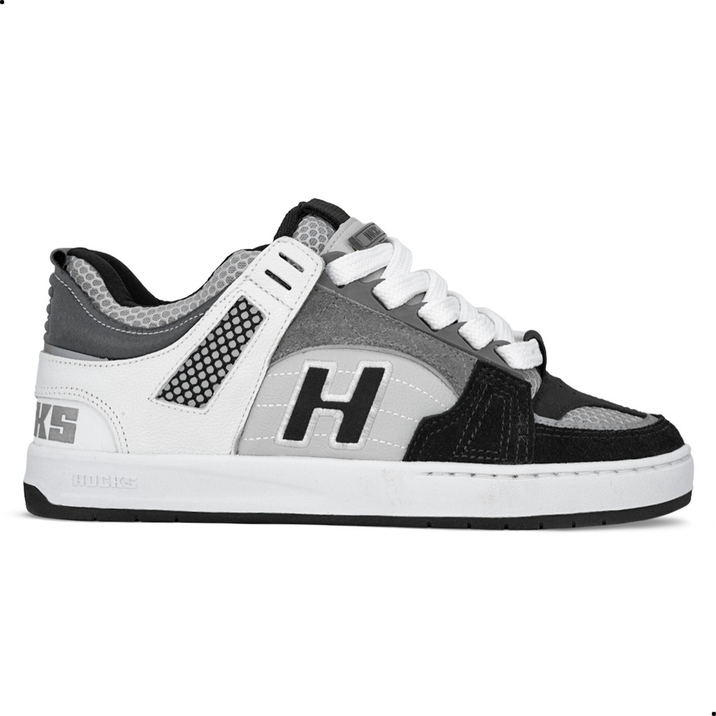Tênis Hocks Bold Sombra Unissex | Preto Branco Cinza