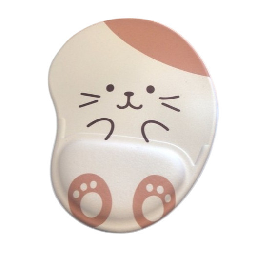 Mouse Pad Ergonomico com Apoio Gatinho Jujuca em Oferta na Shopee