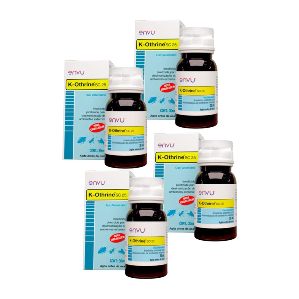 04 K-othrine Formigas Mosquitos Baratas K othrine Sc 25 30ml em Oferta na Shopee