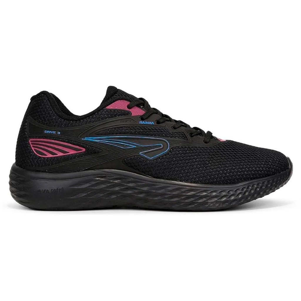 Tênis Drive III Esportivo Academia Leve Confortável Unissex Rainha Original