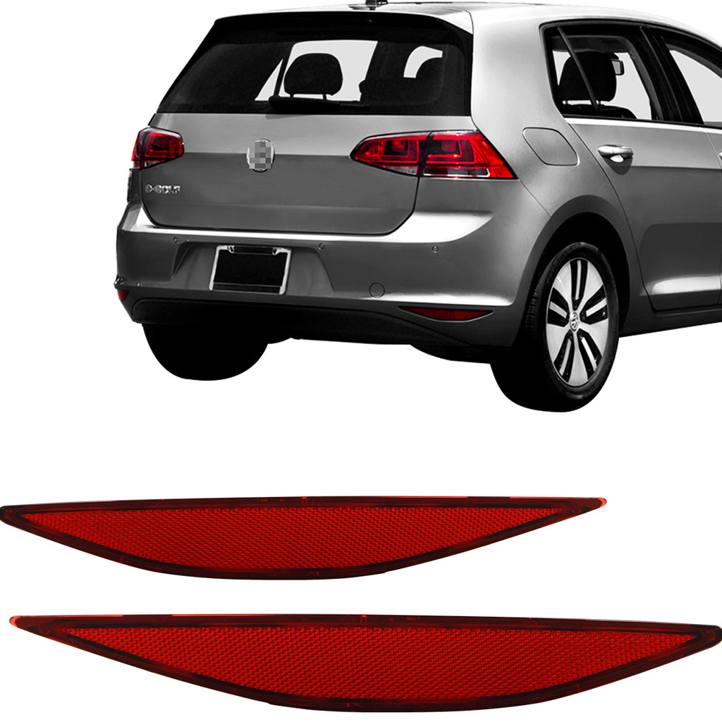 Par Refletor Parachoque Traseiro Golf Highline 2014 2015 2016 2017 2018