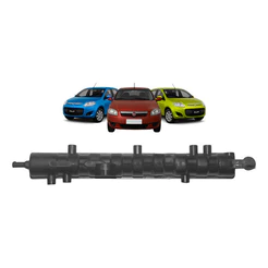 Caixa De Radiador Fiat - Palio 1.5 Inferior 360mmx46mm