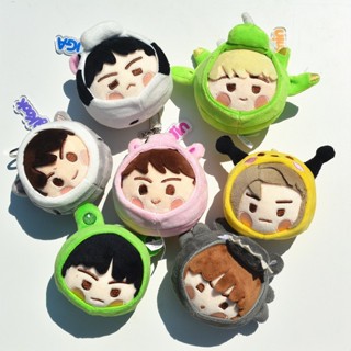 Kpop 2025 Bts FESTA V JIMIN Jungkook Chaveiro De Bolinho De Cabeça Grande Pelúcia em Oferta na Shopee