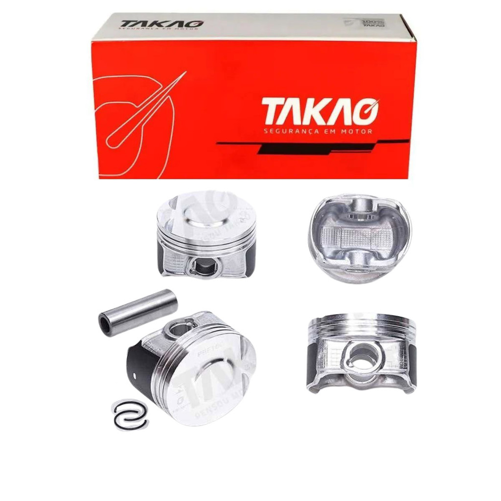 Pistão 050 (Jg) Oroch 1.6 16V 2011 A 2017 / Fluence 1.6 16V 2011 A 2017 / Duster 1.6 16V 2011 A 2017 - Takao Pre16C050