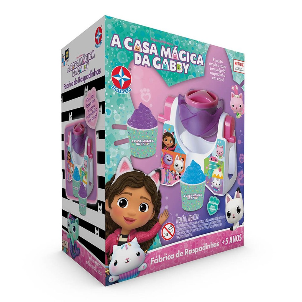 Fábrica de Raspadinhas - A Casa Mágica da Gabby - Brinquedos Estrela em Oferta na Shopee