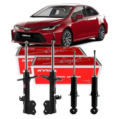 KIT 4 AMORTECEDOR KAYABA TOYOTA COROLLA 2015 ATÉ 2019 ( EXCETO XRS )