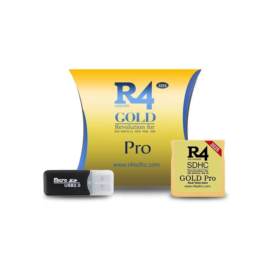 R4 SDHC Cartão De Queima Segura + KIT Adaptador USB Para Nintendo DS DSI 2DS 3DS TF Memória Portátil Flashcard Videogame