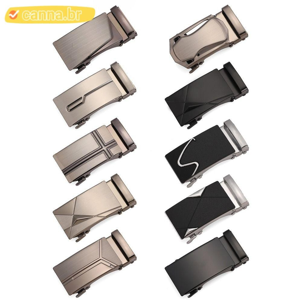 Fivela De Substituição De Cinto CANNA , De Ferro Ajustável , Acessórios De Negócios DIY Automática Masculina