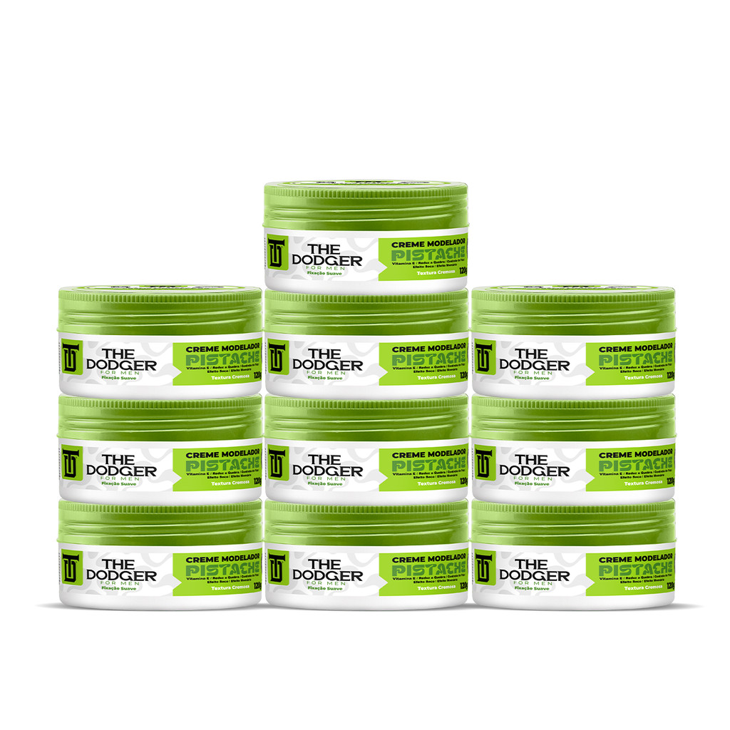 CREME MODELADOR PISTACHE  120G - THE DODGER - 15 UNIDADES