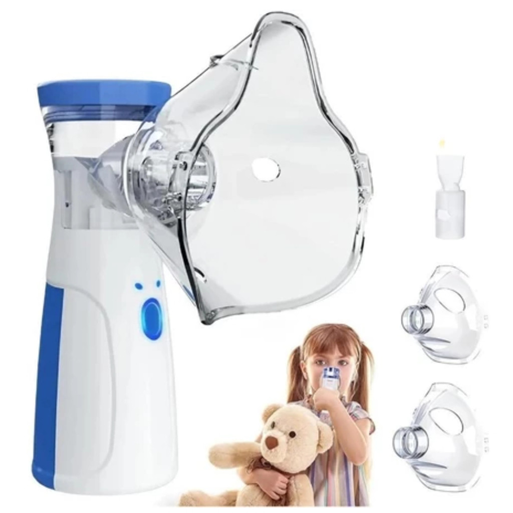 Nebulizador Inalador Ultrassônico Portátil Usb Bivolt Adulto E Infantil em Oferta na Shopee