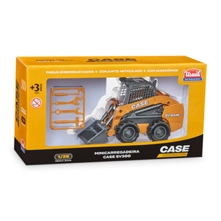 Mini Carregadeira Case SV300 B Carregadeira Infantil Usual Brinquedos em Oferta na Shopee