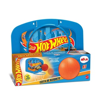 Brinquedo Infantil Cesta de Basquete Hot Wheels Elka Esportes Ar Livre Infantil Jogo Criança em Oferta na Shopee