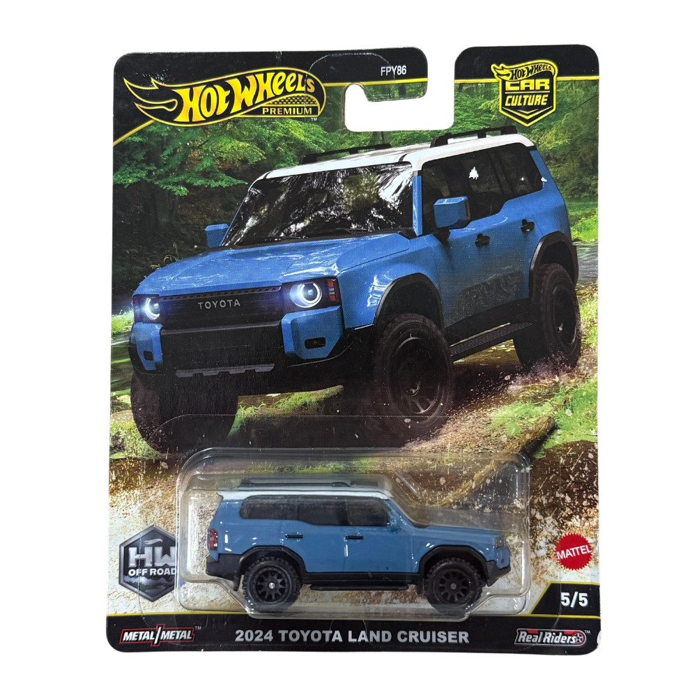 Hot Wheels Premium Toyota Land Cruiser 2024 HW Off Road 1:64