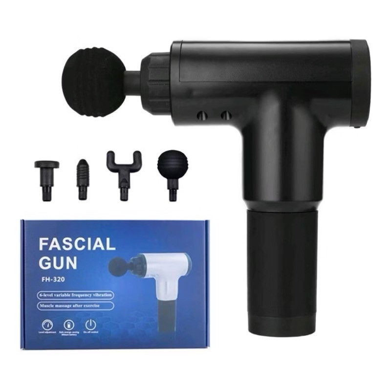 Pistola de relaxamento muscular elétrica profissional, massageador, relaxamento, portátil, sem fio