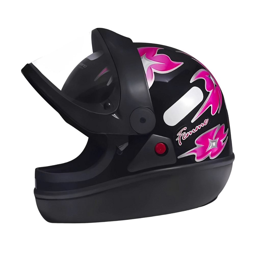 CAPACETE TAURUS SAN MARINO FEMME CORES FLORIDO PARA SAMARINO