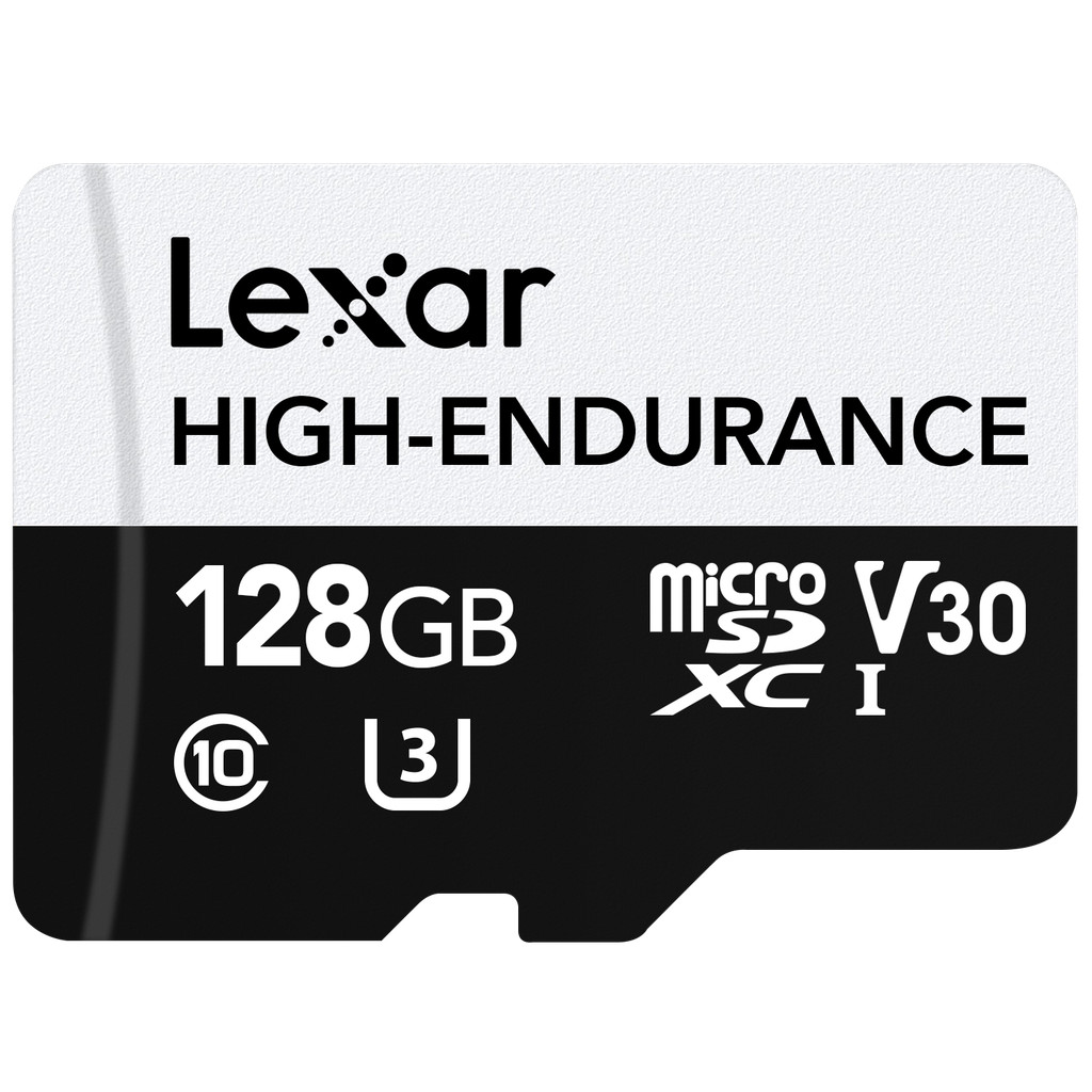 Cartão de Memória Lexar High-Endurance microSDHC/microSDXC UHS-I cards 128GB