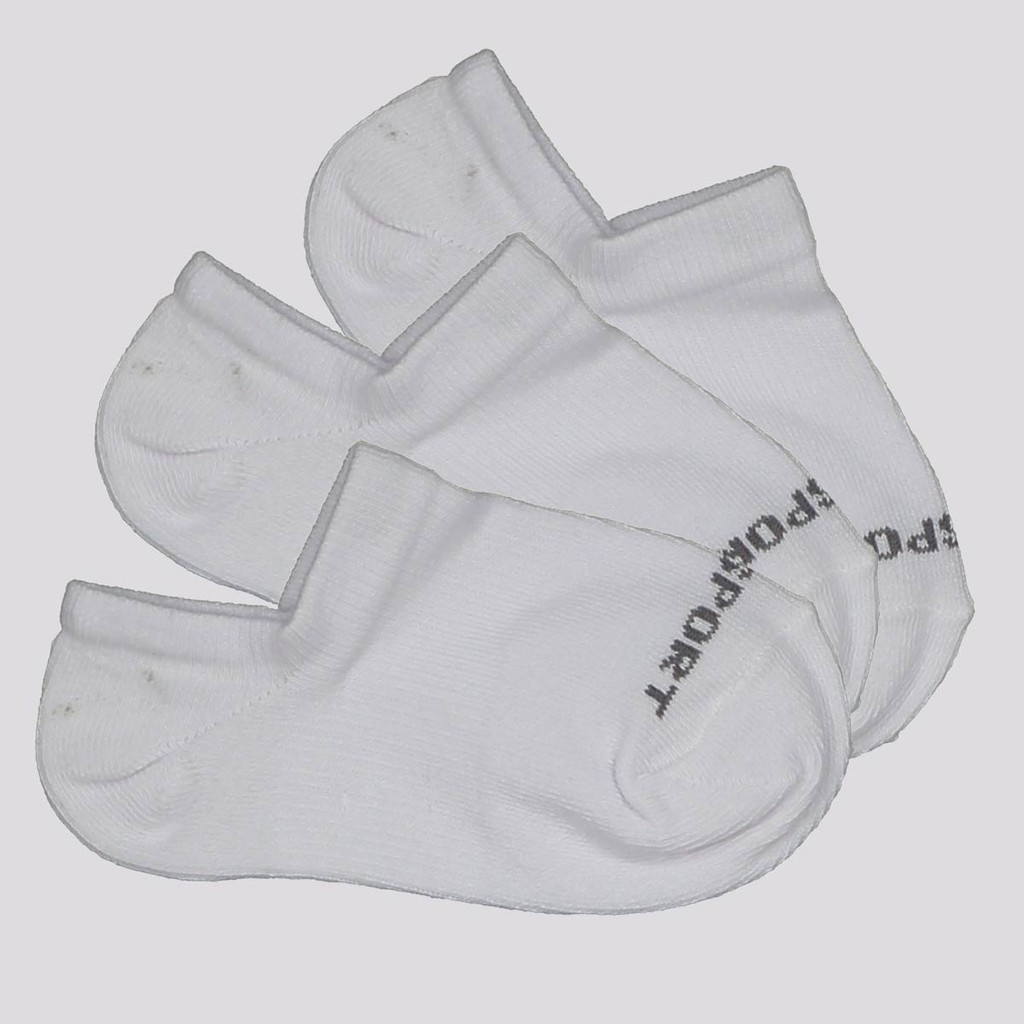 Kit Meia Lupo Sport Sapatilha 3 Pares Branca em Oferta na Shopee