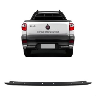 Friso Superior Tampa Caçamba Strada Working 2014 2015 2016 2017 2018 2019 Moldura Traseira em Oferta na Shopee