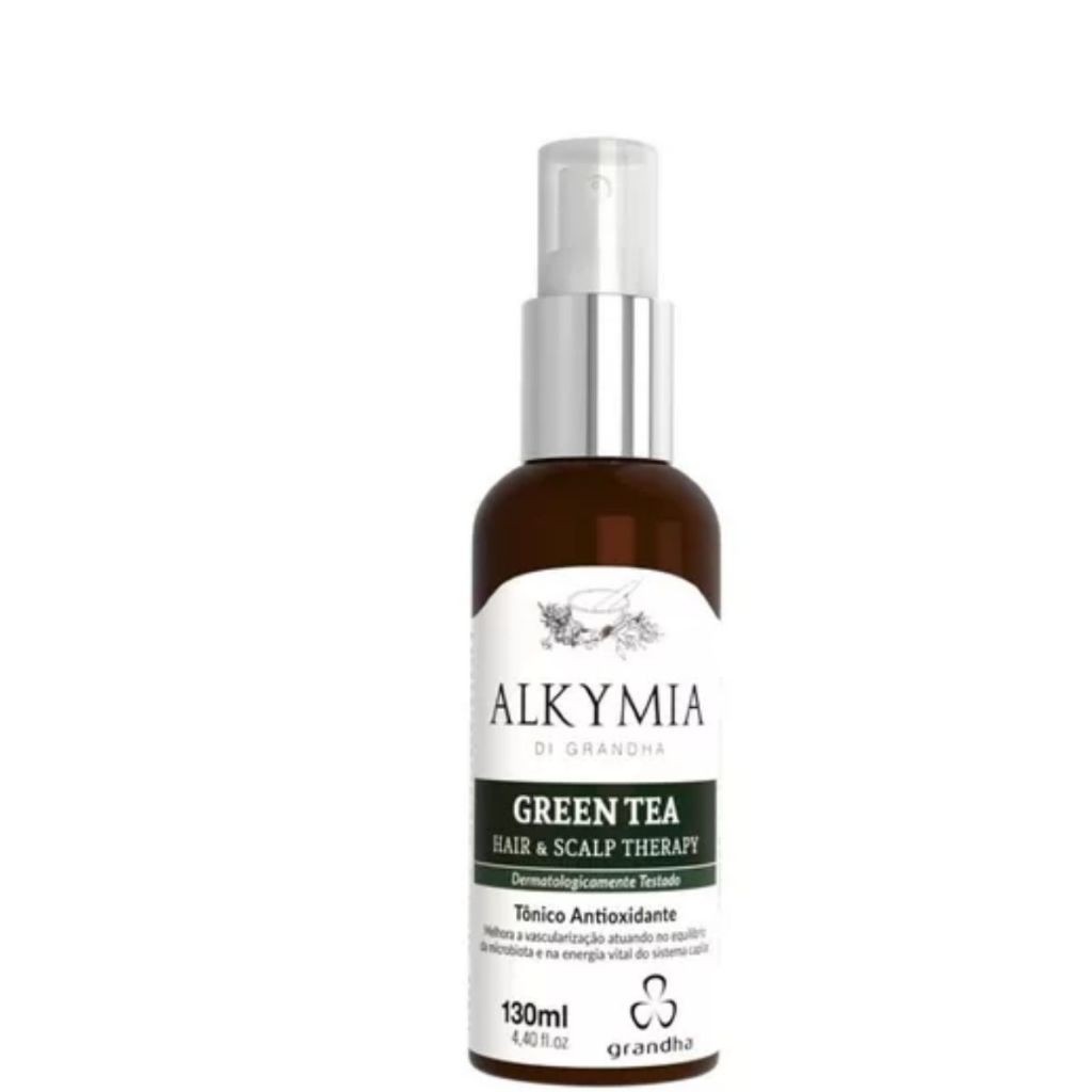 Grandha Alkymia Tônico Green Tea Hair Scalp Therapy 130 Ml em Oferta na Shopee