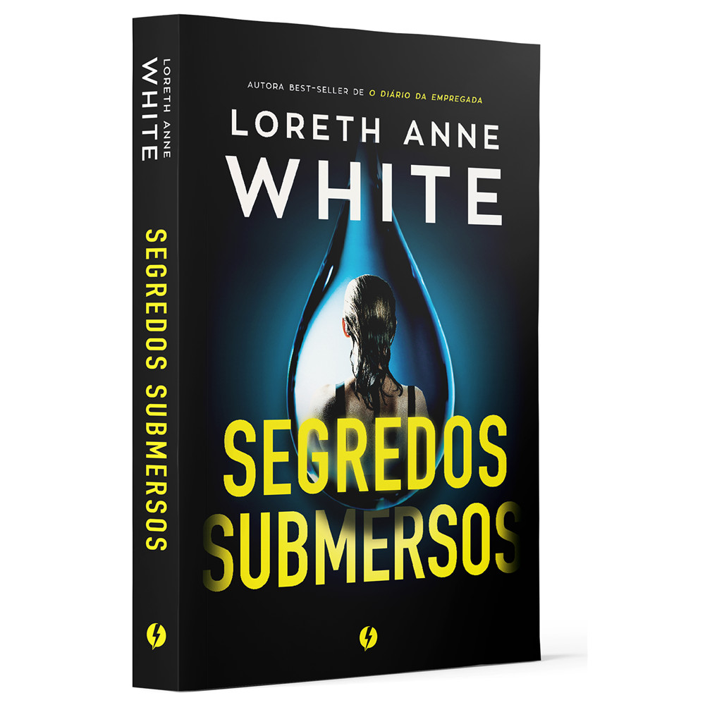 Capa do livro Livro - Segredos Submersos - por Loreth Anne White - Editora Excelsior