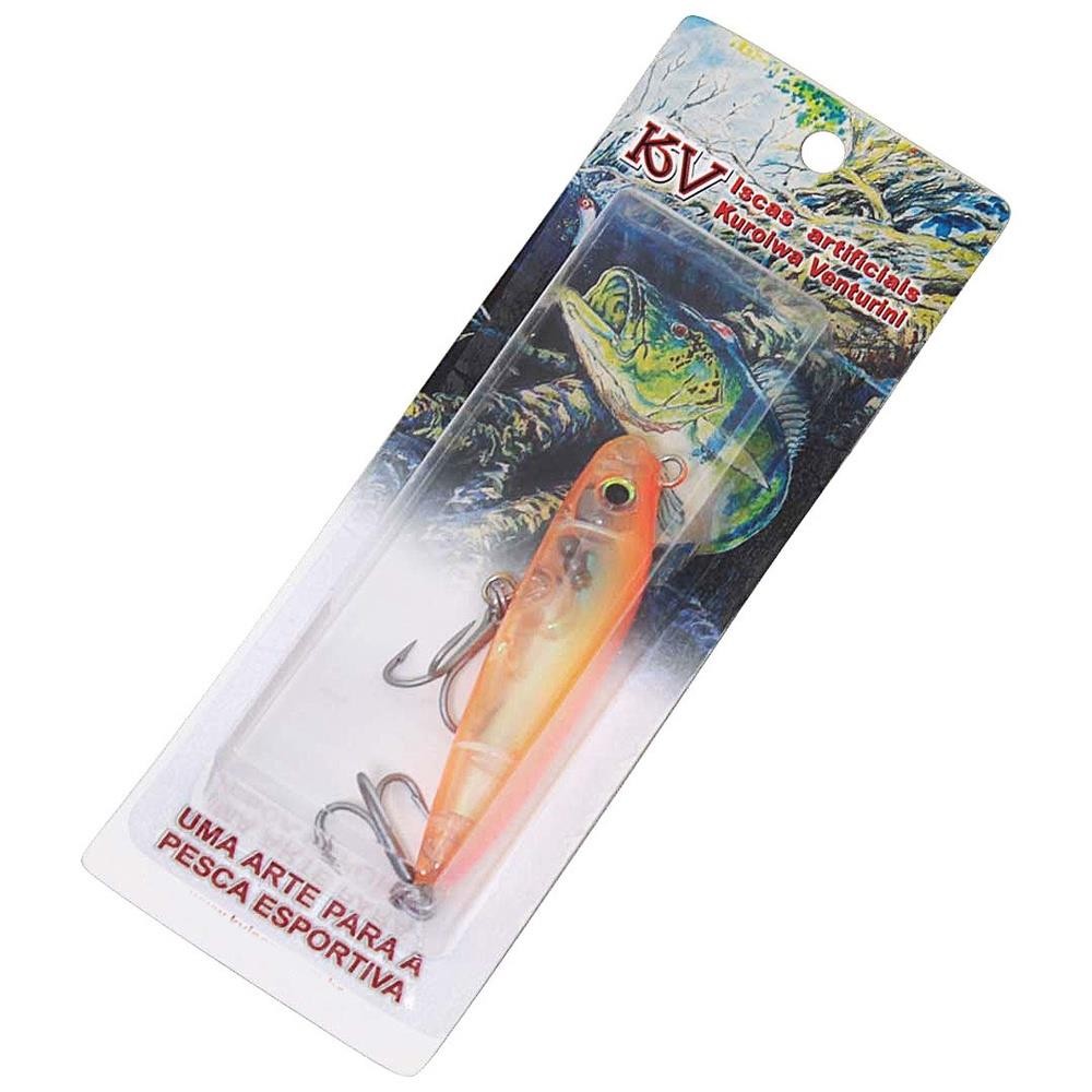 Isca Artificial De Pesca Twitch Bait KV Canivetinho 6,5cm 6gr Cor 07 – Sinking Errática