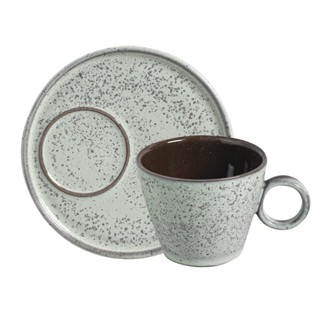 Conjunto com 6 Xícaras de Chá Neo com Pires Neo Pistache 210ml em Oferta na Shopee