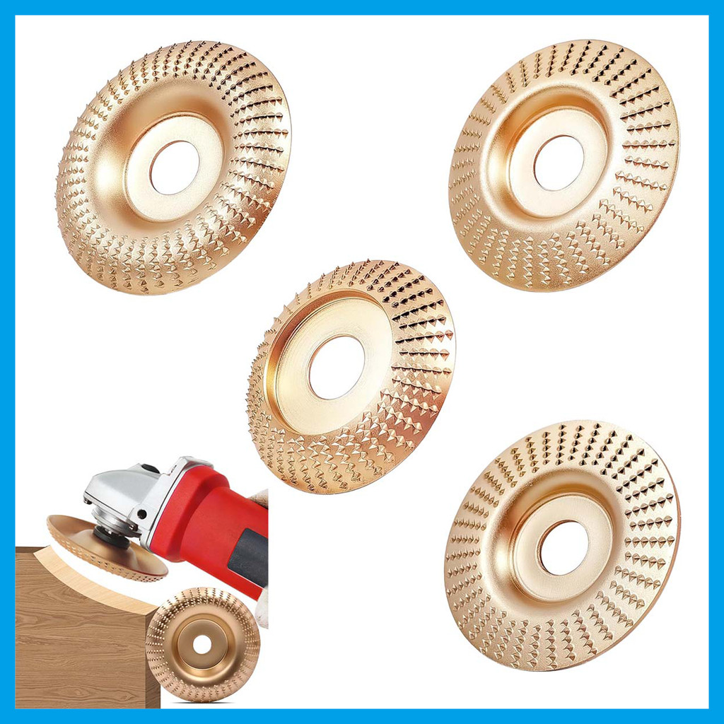 [4 peças 22mm] Rebolo para carpintaria em aço de tungstênio Escultura Rebolo Modelagem Moagem Arquivo rotativo Escultura