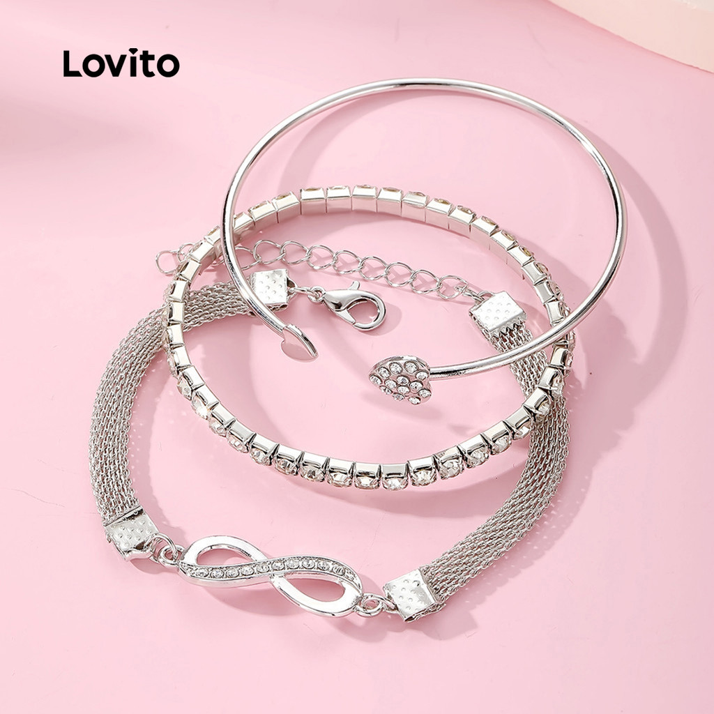 Detalhes do Lovito Pulseira Retro LCS20A626