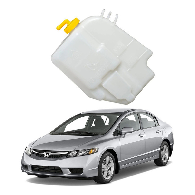 Reservatorio Agua Radiador Florio New Civic 1.8 2007 A 2011 em Oferta na Shopee