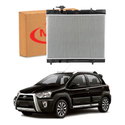 Radiador Agua Mtf Etios Cross 1.5 Manual 2013 A 2016