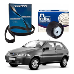 Kit Correia Dentada Tensor Palio 1.0 16v 2000 A 2003