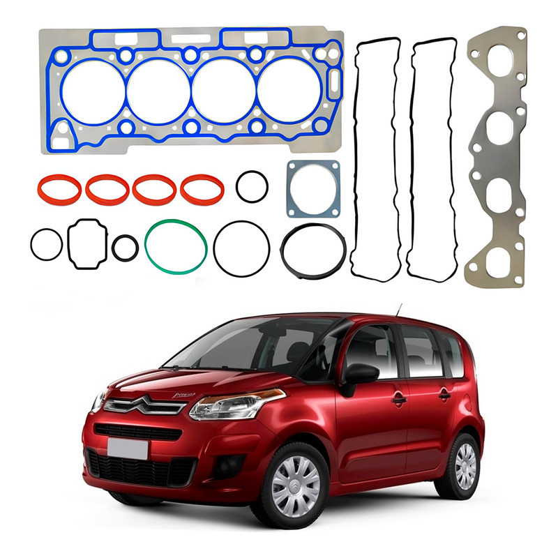 Jogo Junta Cabeçote Citroën C3 Picasso 1.6 16v 2012 A 2016
