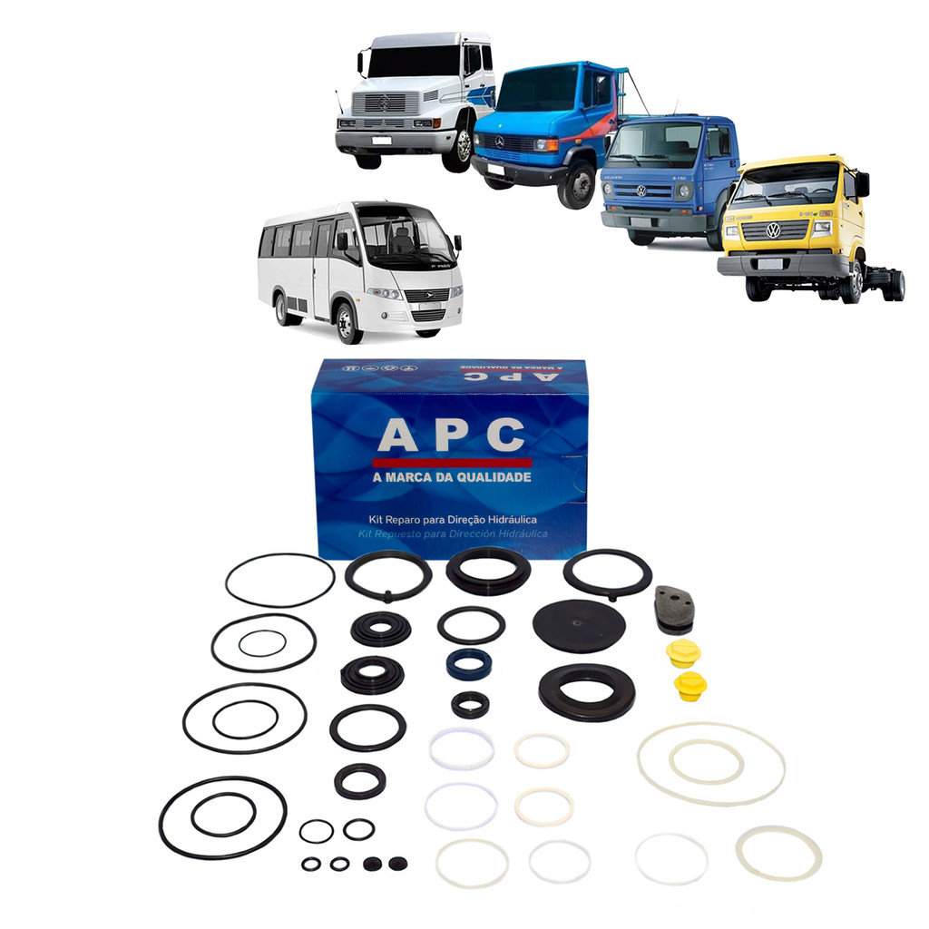 Reparo Completo Caixa Direção Hidraulica Zf8090 Vw 9-150 em Oferta na Shopee