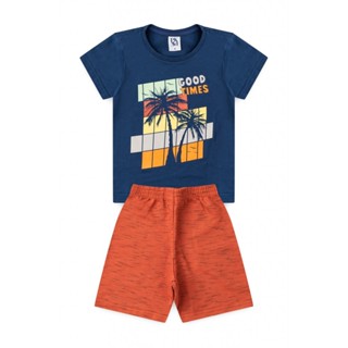 Conjunto Infantil Masculino Ao Se Pôr O Sol em Oferta na Shopee