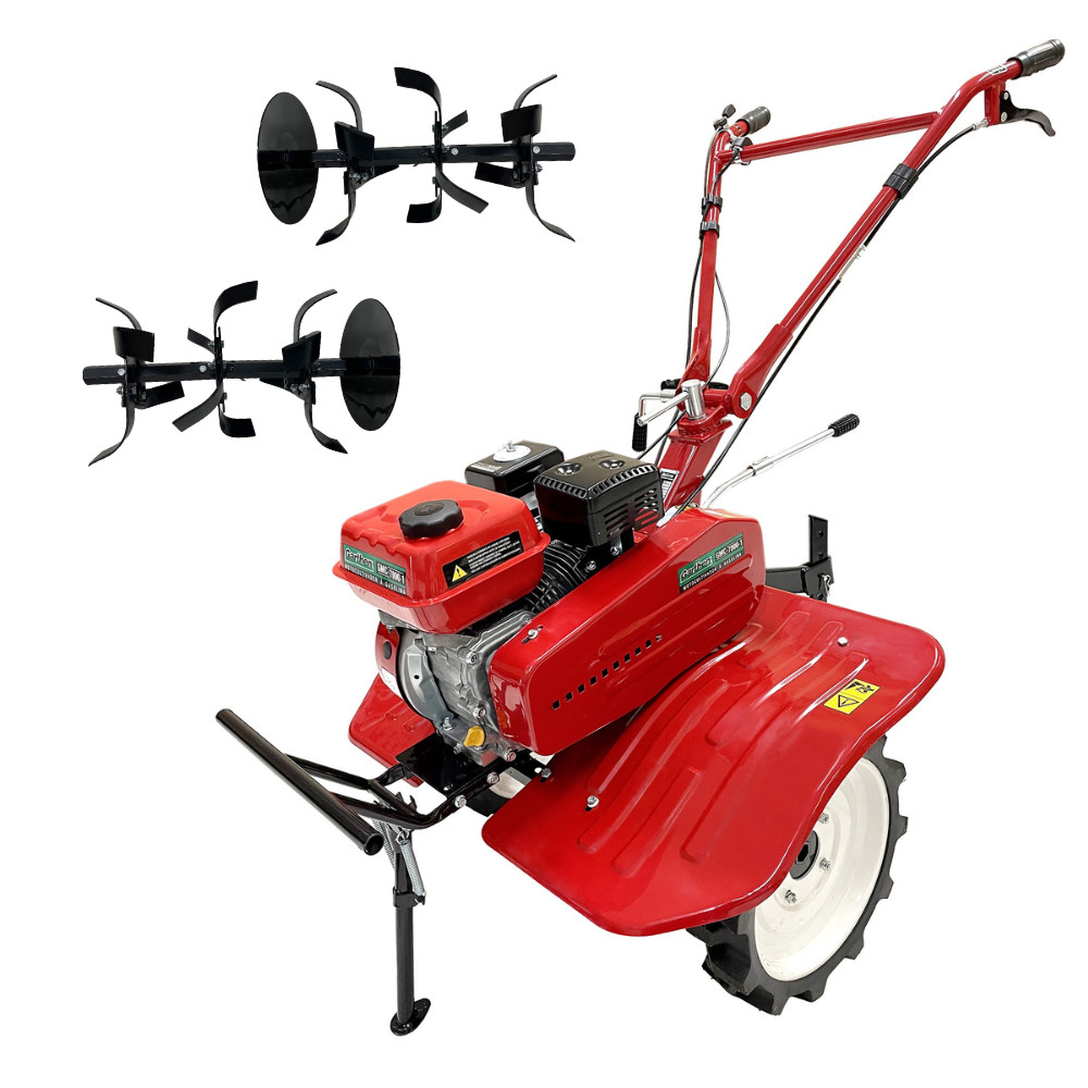 Motocultivador Tratorito a Gasolina Garthem 7HP 4T Roda 8 Polegadas GMG-7000-8 em Oferta na Shopee