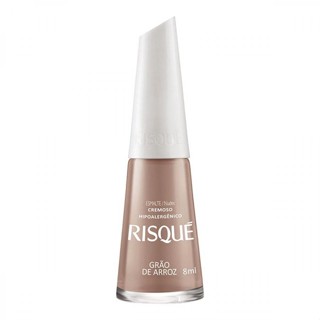Esmalte Risque Cremoso Grão De Arroz 8Ml em Oferta na Shopee