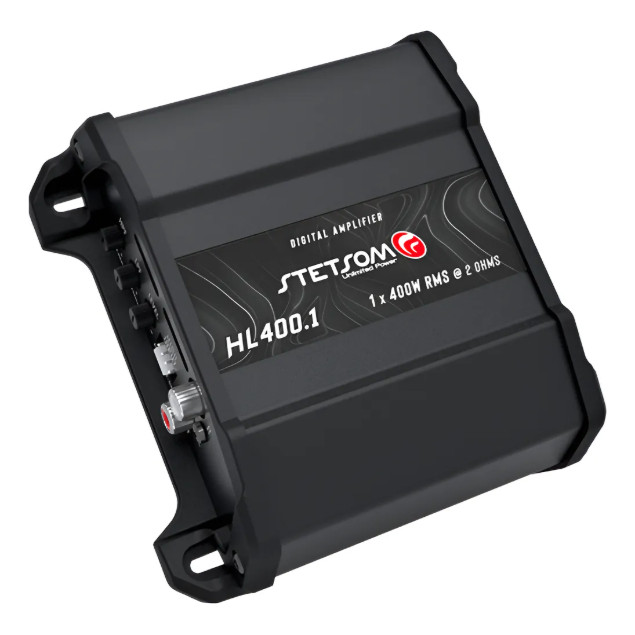 MODULO AMPLIFICADOR STETSOM HL 400.1 2 OHMS — imagem 2 de 2