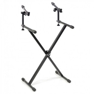 Suporte P/ 2 Teclados Pianos Dobravel 105 cm - Ibox - PM2