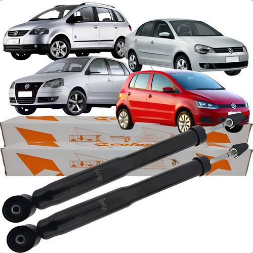 Par 2 Amortecedor Traseiro Cofap Polo Fox Spacefox
