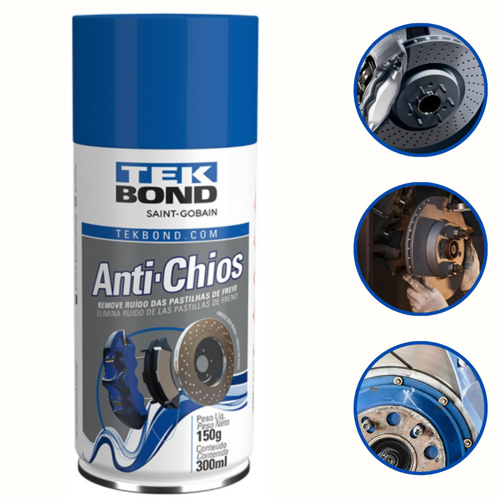 Anti-chio Eliminador De Ruídos Para Freios A Disco Tekbond em Oferta na Shopee