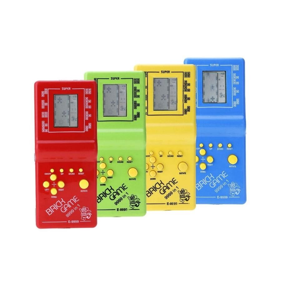 Mini Game Retro Portátil Clássico Brick Game 9999 em 1