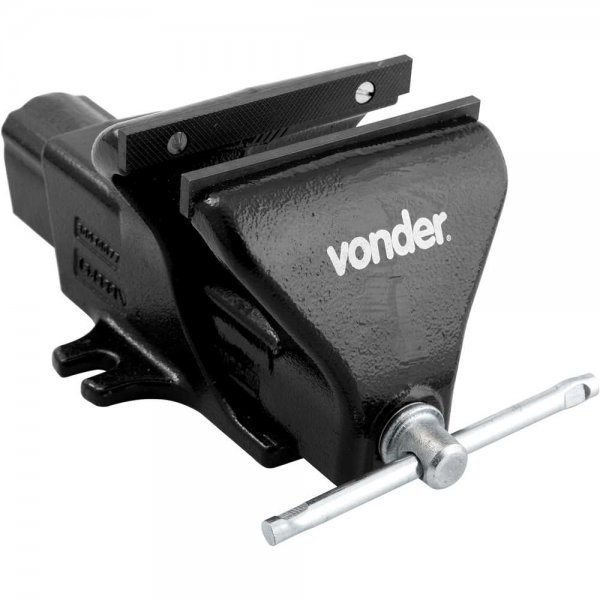 Torno De Bancada Fixo N° 6 Em Ferro Fundido Nodular Vonder em Oferta na Shopee